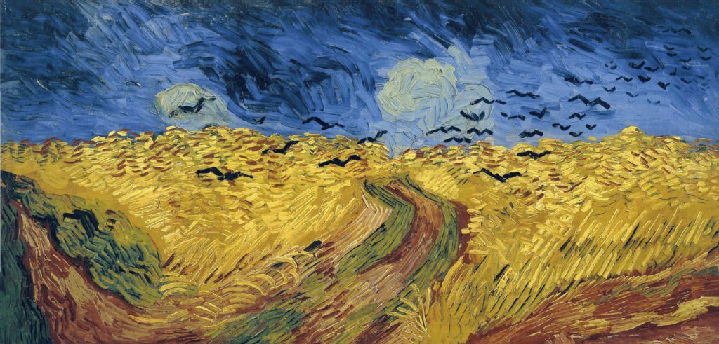 Wheatfield with Crows by Van Gogh